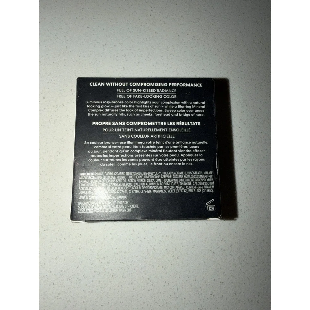 bareMinerals Gen Nude Blonzer Blush + Bronzer KISS OF PINK 0.13 oz 3.8g NIB